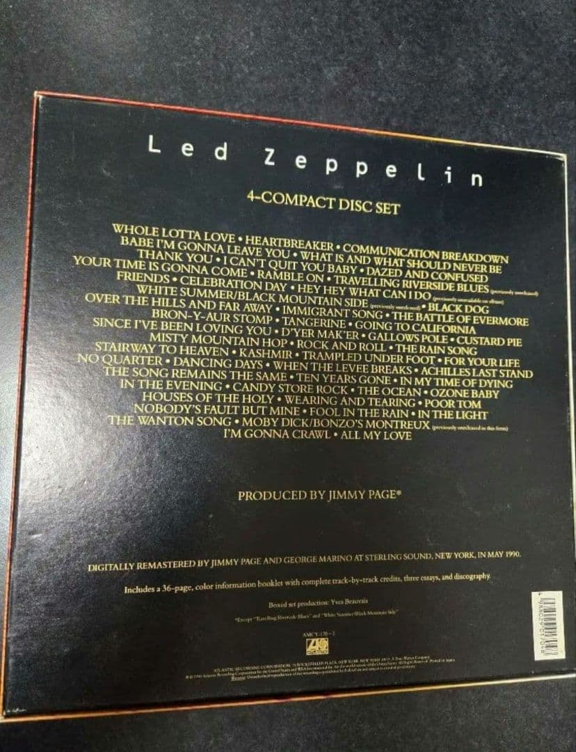 【CD】レッドツェッペリンLed Zeppelin 1968-1980