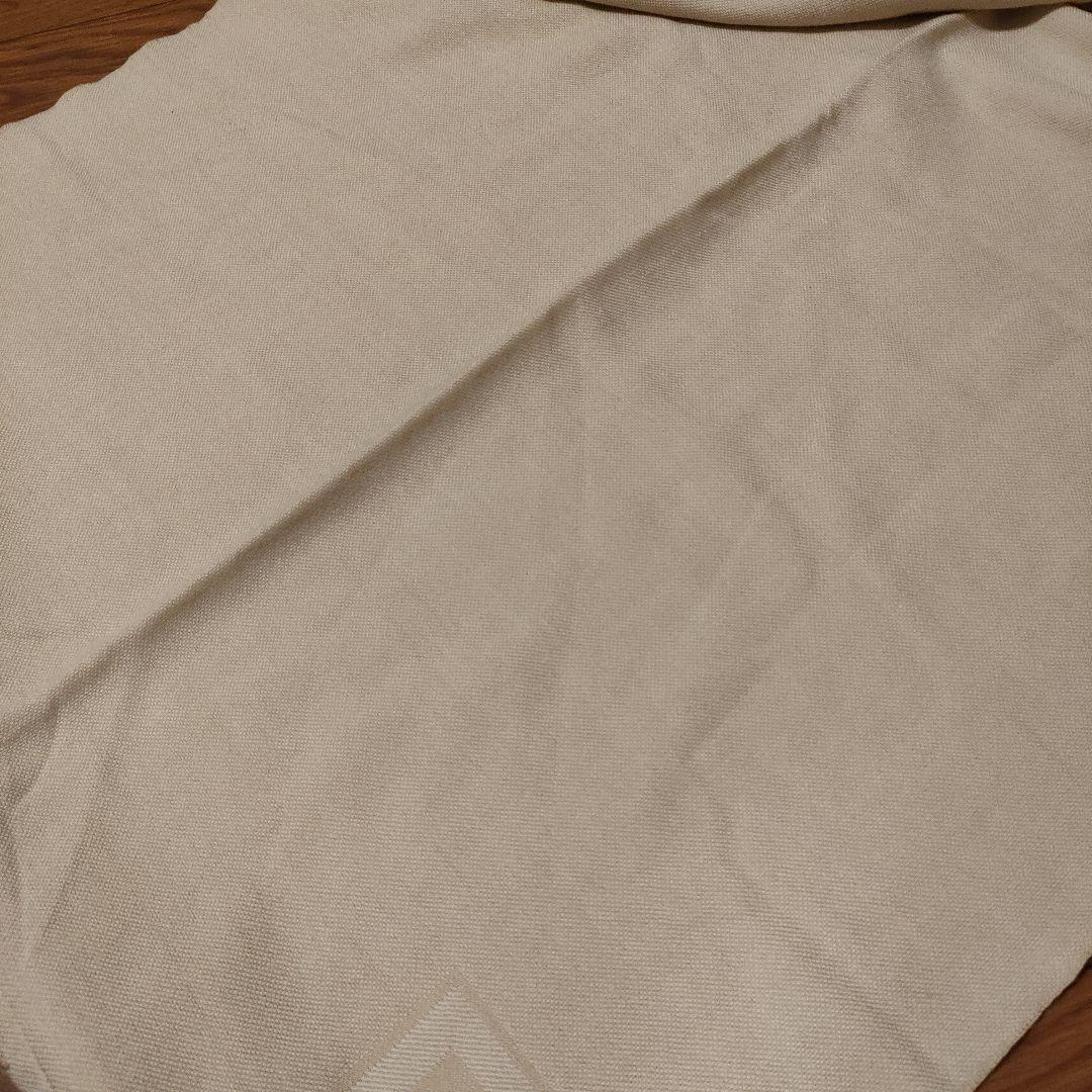 58 超美品　GUCCI　グッチ　大判マフラー　カシミヤ混