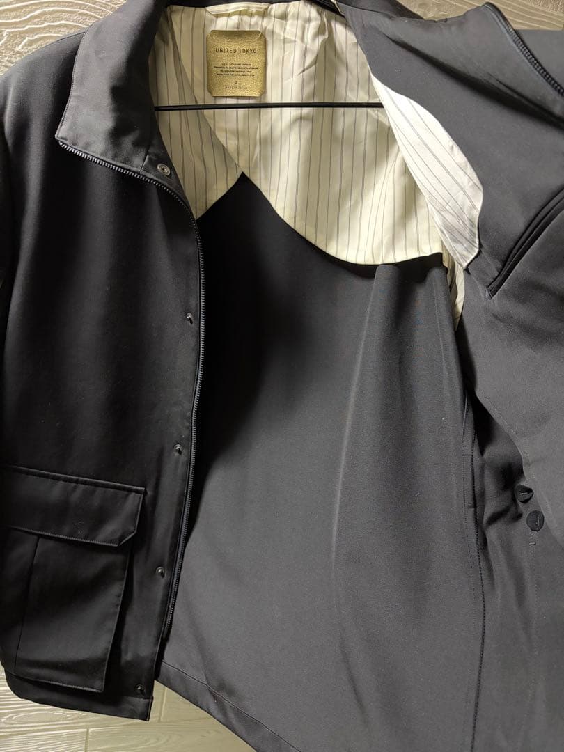 ユナイテッドトウキョウ　HARD GABARDINE ブルゾン