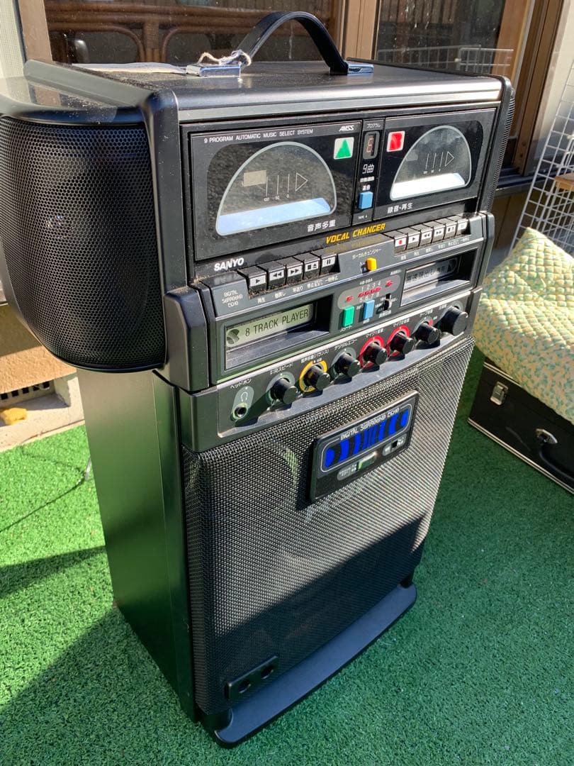 【昭和レトロ】SANYO/カラオケ機器/8トラックVocal Changer