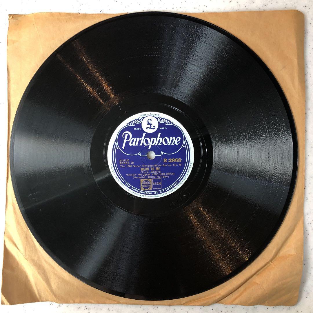 英盤‼︎ BILLIE HOLIDAY・ELLA FITZGERALD SP盤