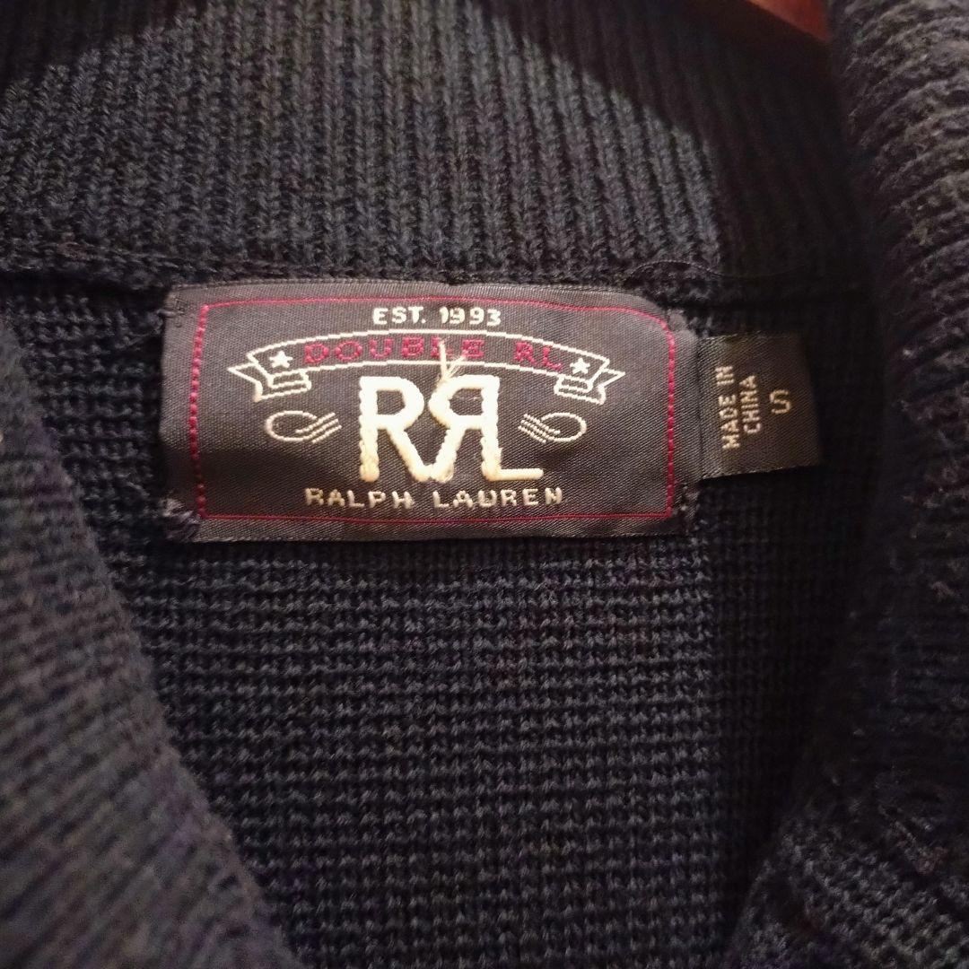 【美品】RRL COTTON SWEATER JACKET SIZE : S