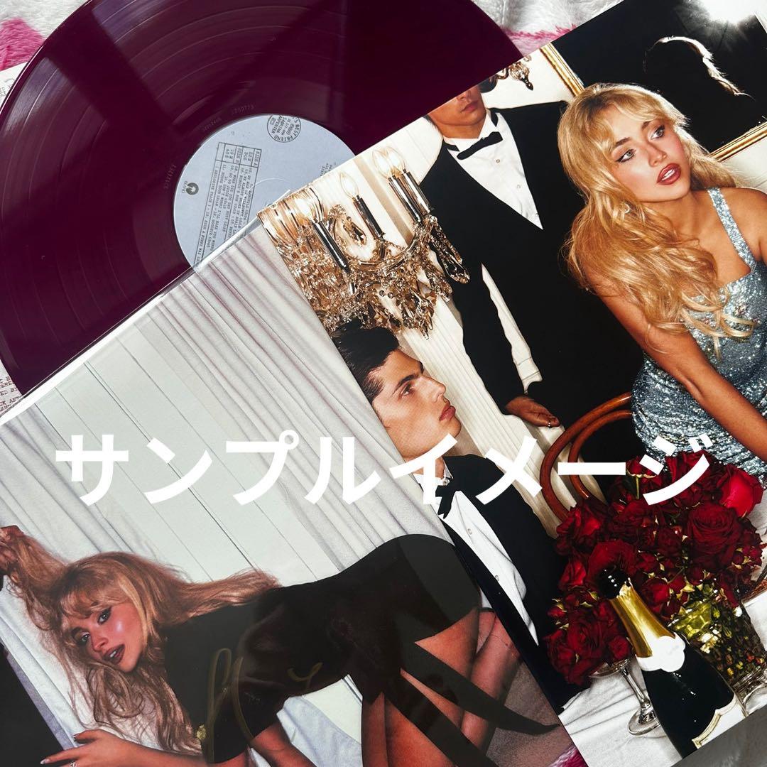Sabrina Carpenter　直筆サイン入りレコード（UK限定カード)