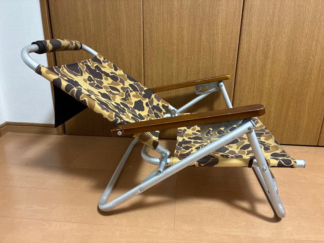 バリスティクス　リクライニング折りたたみチェア 2脚セット　ダックハンターカモ