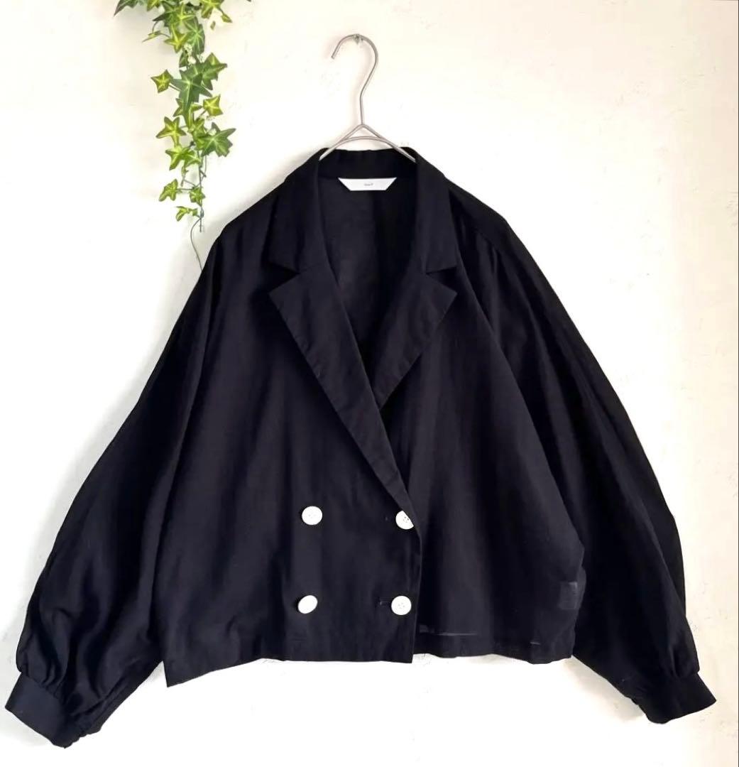 Gready Brilliant AuieF 美品　綿シフォンショートジャケット