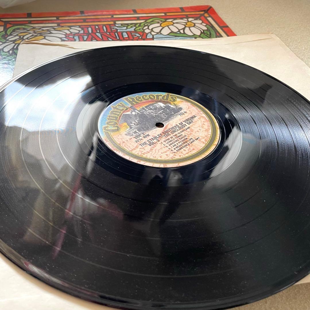 【美品】Uncloudy Day Stanley Brothers US盤
