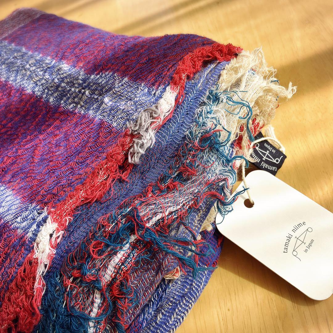 tamaki niime roots shawl big タマキ ニイメ