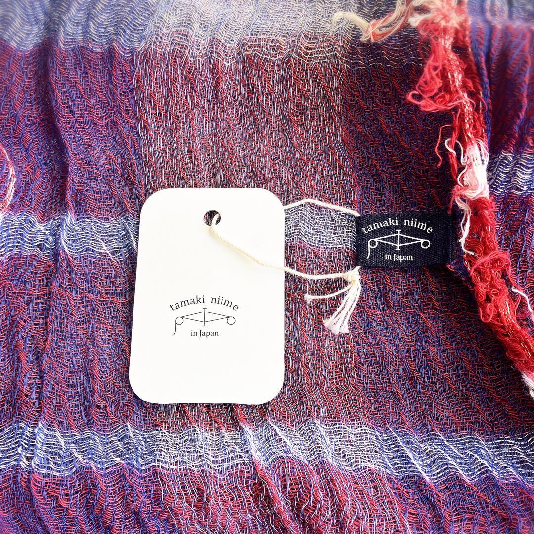 tamaki niime roots shawl big タマキ ニイメ