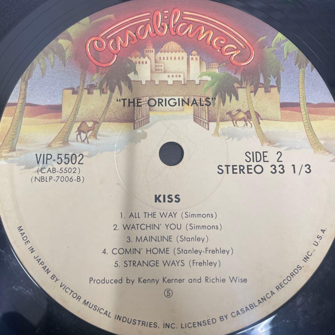 3×LPレコード Kiss / The Originals