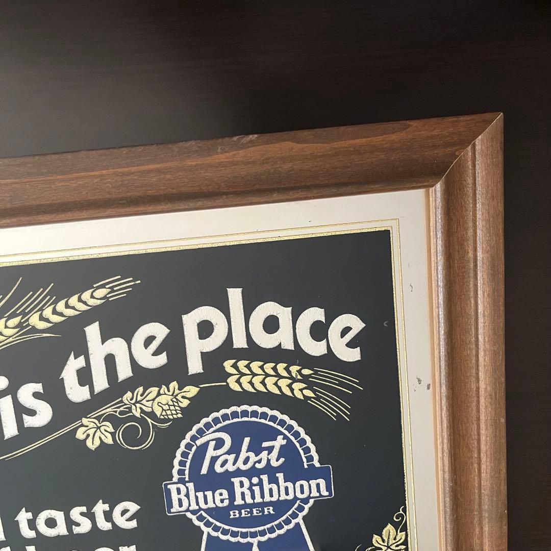 【専用】Pabst Blue Ribbon パブストブルーリボン パブミラー