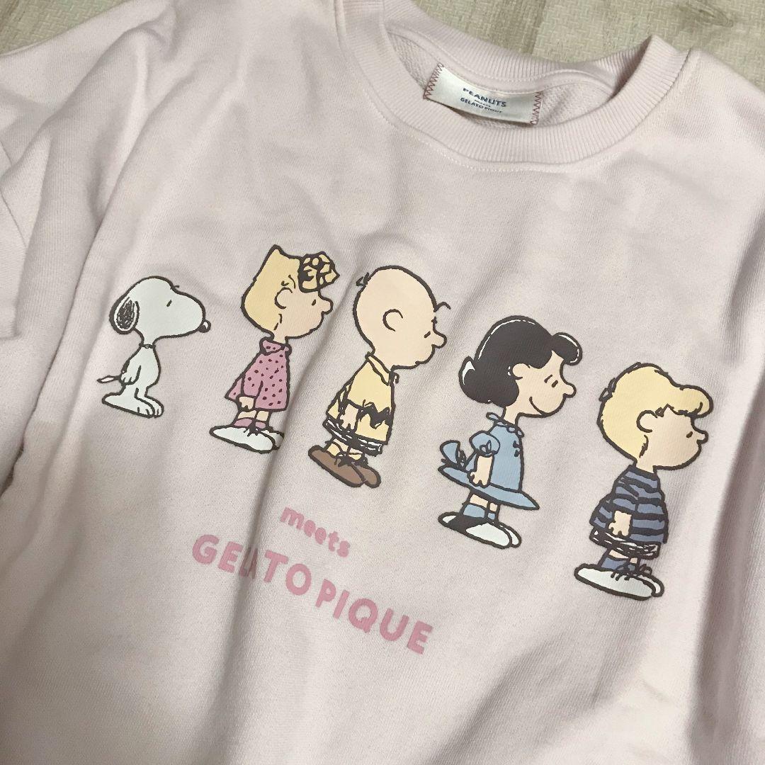 ジェラートピケ☆セットアップ☆スウェット☆スヌーピー☆ジェラピケ☆ピンク