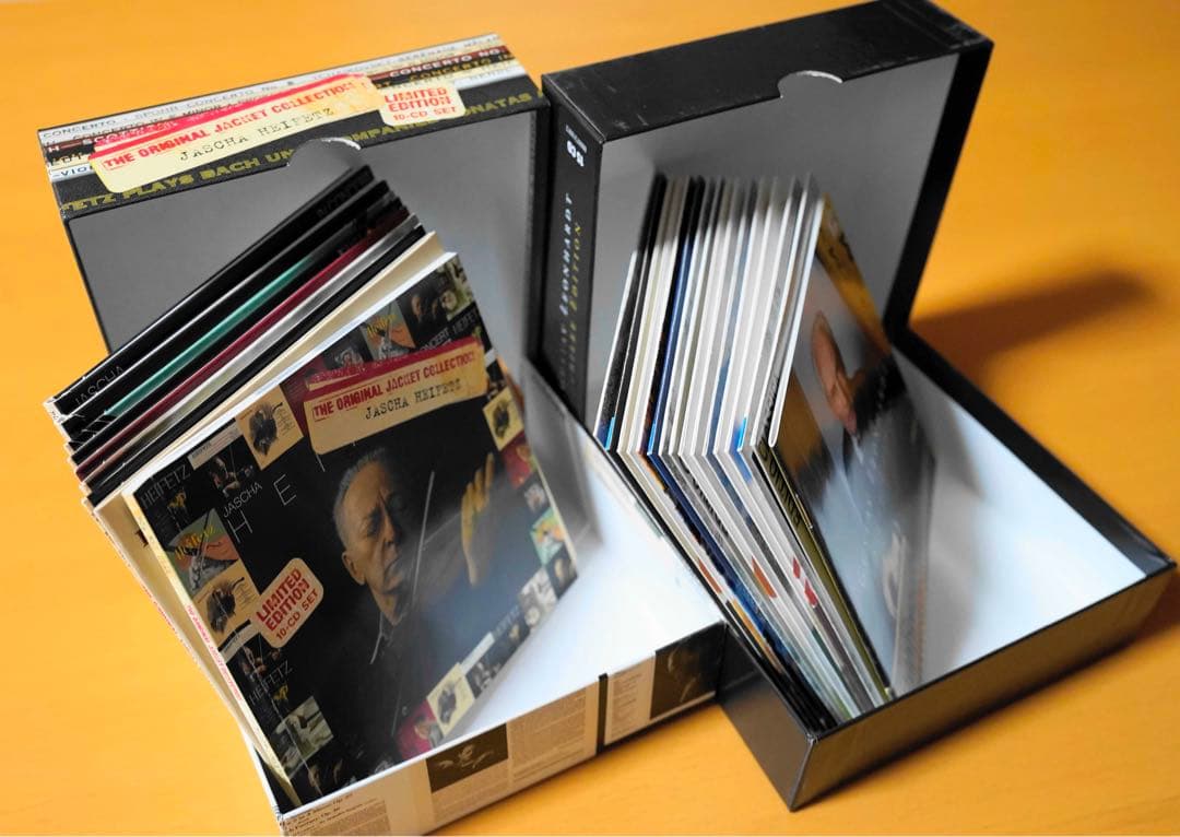 Heifetz ＆ Leonhardt CD BOXセット