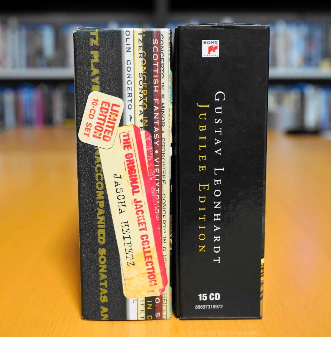 Heifetz ＆ Leonhardt CD BOXセット