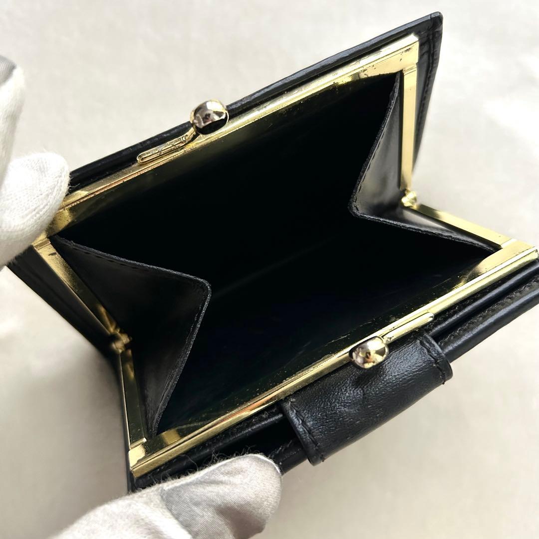 CELINE セリーヌ 二つ折り財布 マカダム がま口