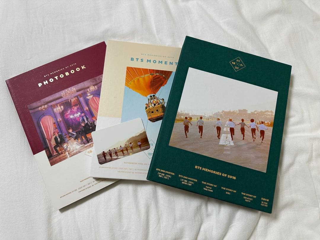 BTS MEMORIES OF 2016 フォトブックセット