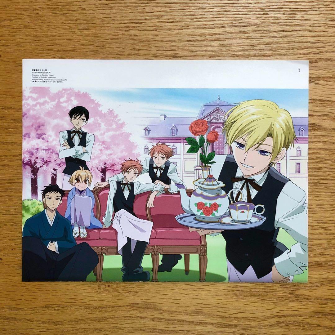 【匿名配送】桜蘭高校ホスト部 ポスター 須王環 鳳鏡夜