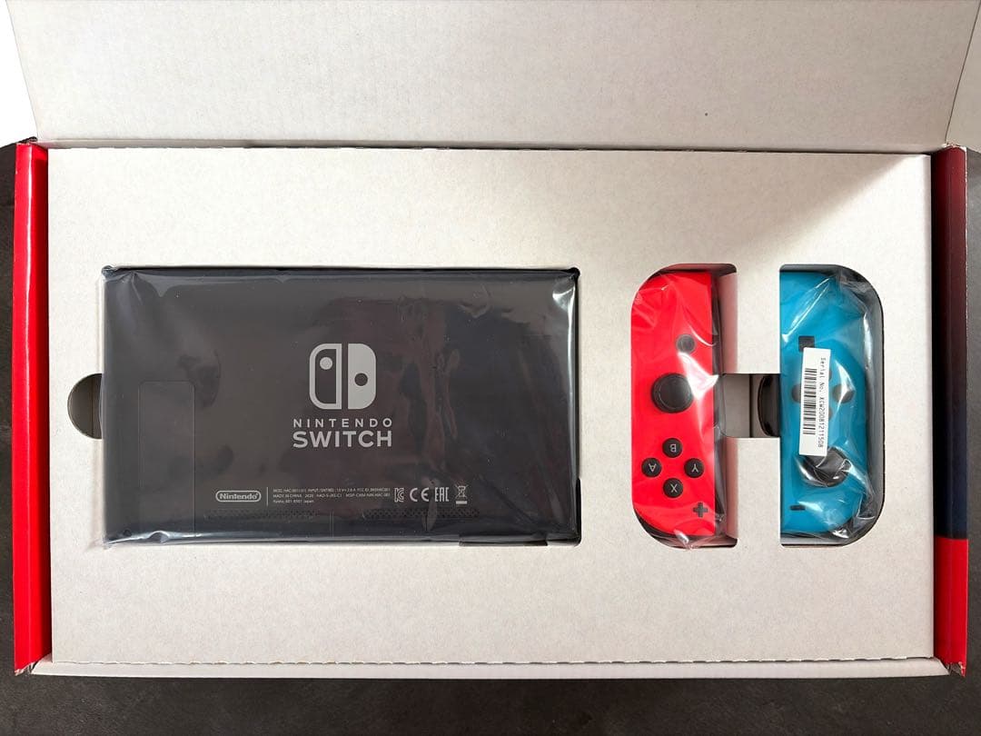 【美品】Nintendo Switch 本体 バッテリー強化版