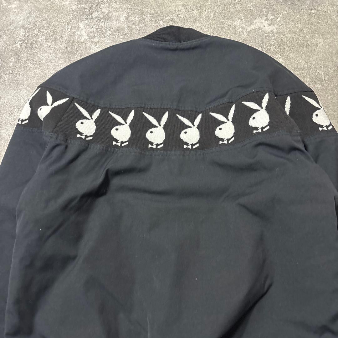 supreme 19ss Playboy Crew Jacket ブラック