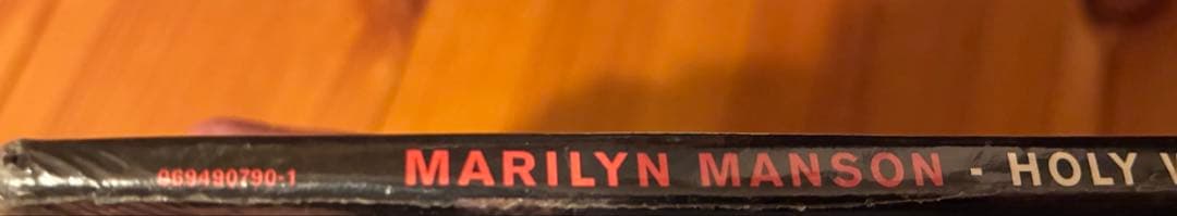 【状態悪】　LP Marilyn Manson / Holy Wood