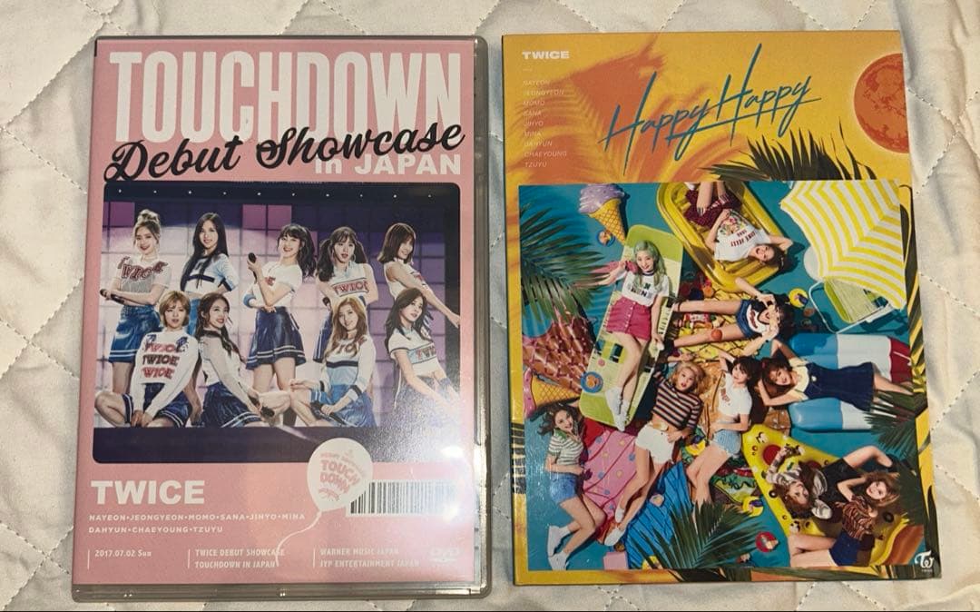 TWICE CD &DVD，会報まとめ売り（特典付き）