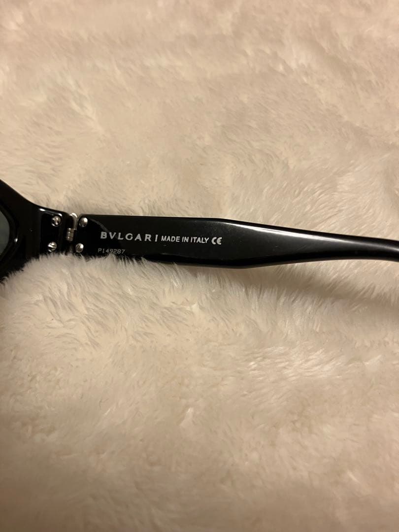 美品！BVLGARI ブルガリ サングラス ブラック パレンテシ