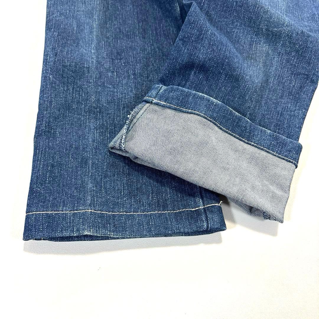 カステルバジャック　スヌーピー　デニムパンツ　パッチワーク　パッチワーク　40