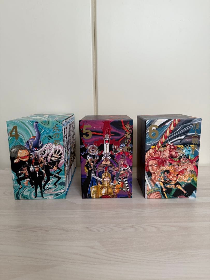 ワンピース 第一部第二部　EP1〜EP6(1〜61巻セット) BOX