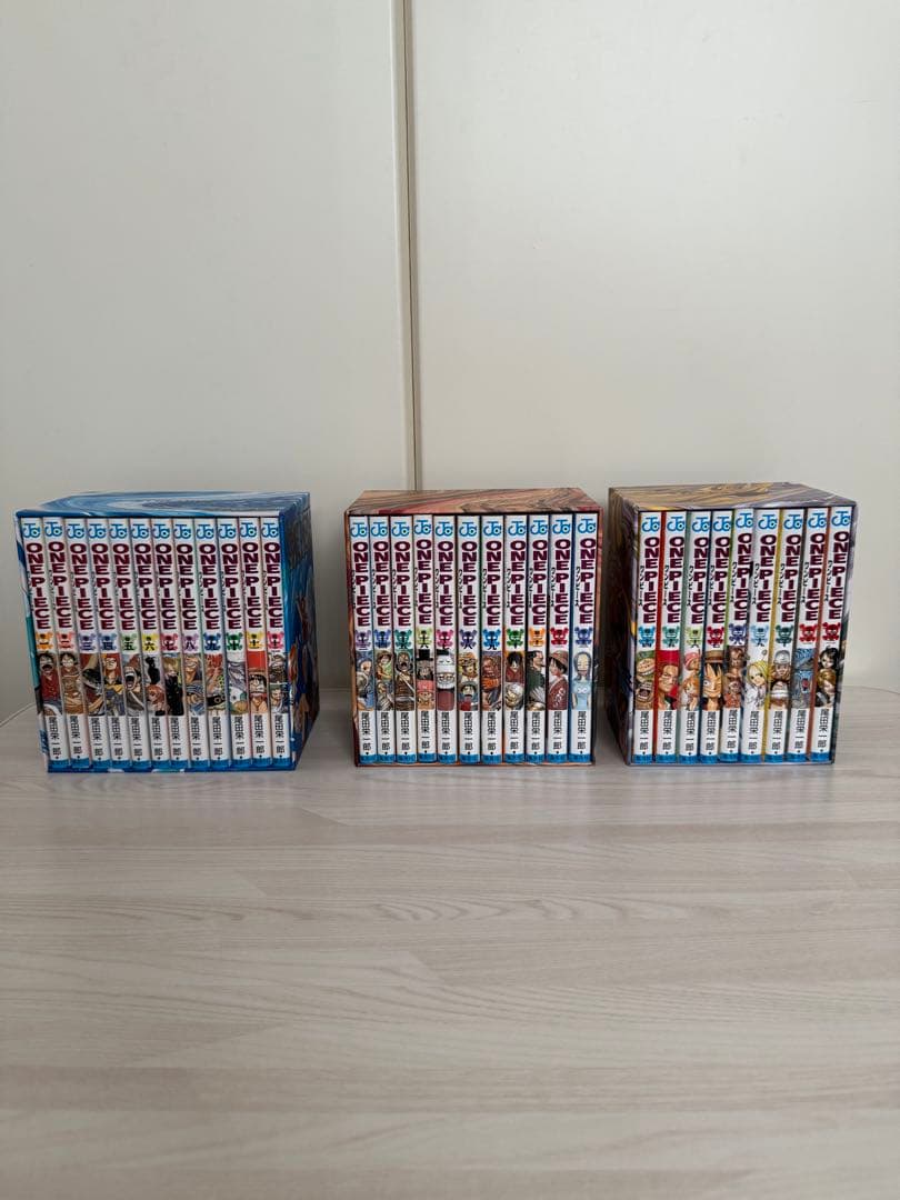 ワンピース 第一部第二部　EP1〜EP6(1〜61巻セット) BOX