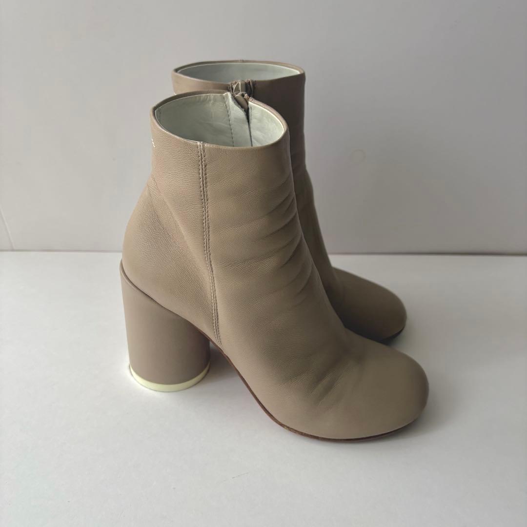 MM6 Maison Margiela エムエムシックスブーツ ベージュ 36