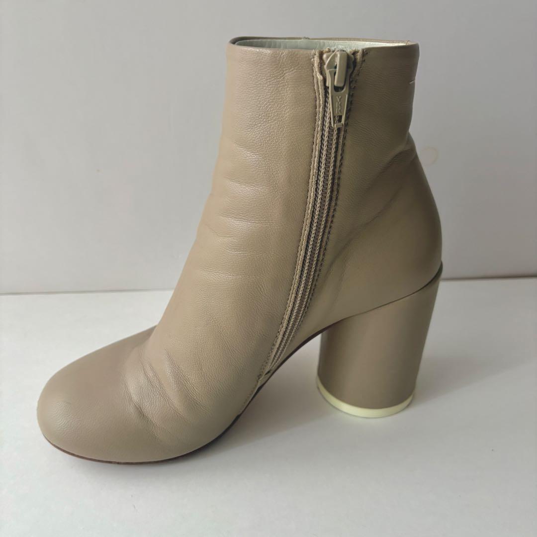MM6 Maison Margiela エムエムシックスブーツ ベージュ 36