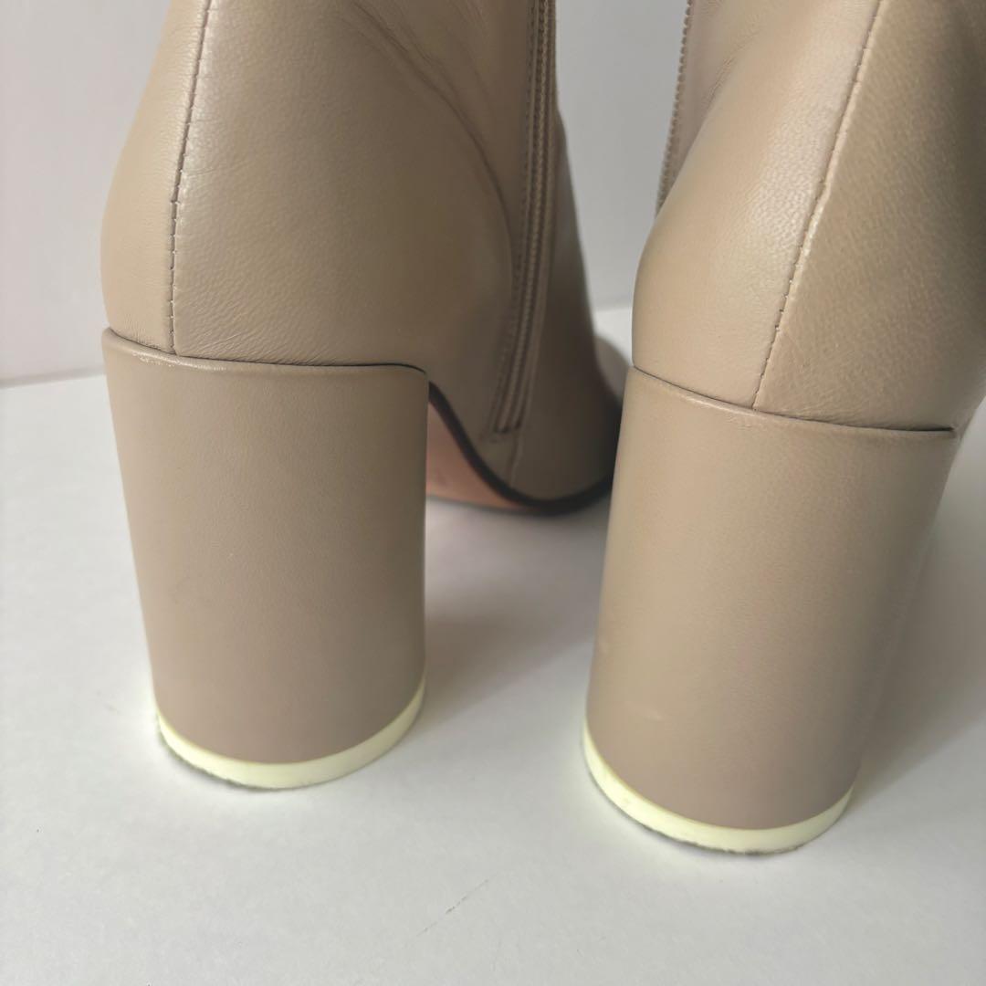 MM6 Maison Margiela エムエムシックスブーツ ベージュ 36