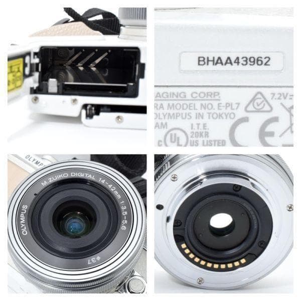 【美品】オリンパス OLYMPUS PEN Lite E-PL7 レンズキット