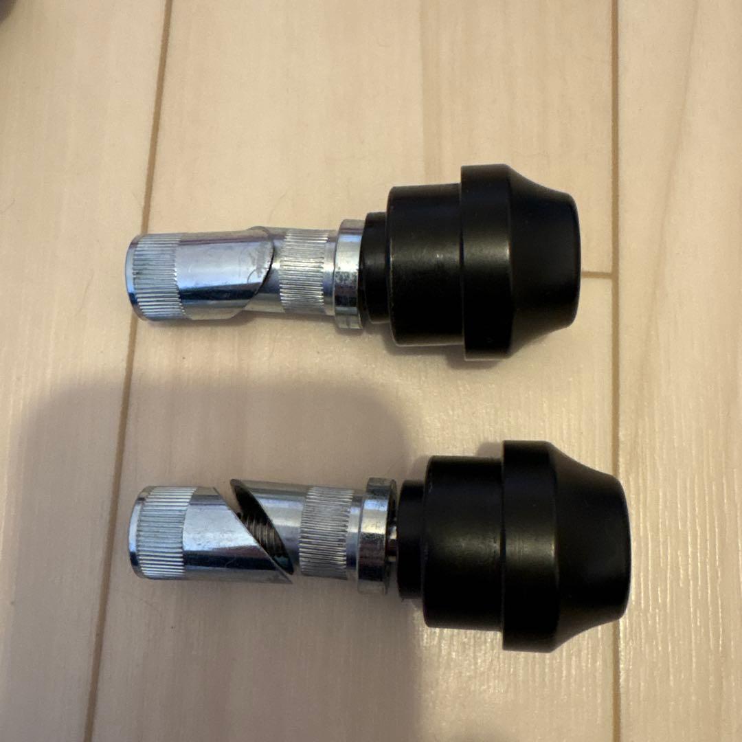 デイトナ HIGHSIDER バーエンドミラー 左右セット アダプター付き