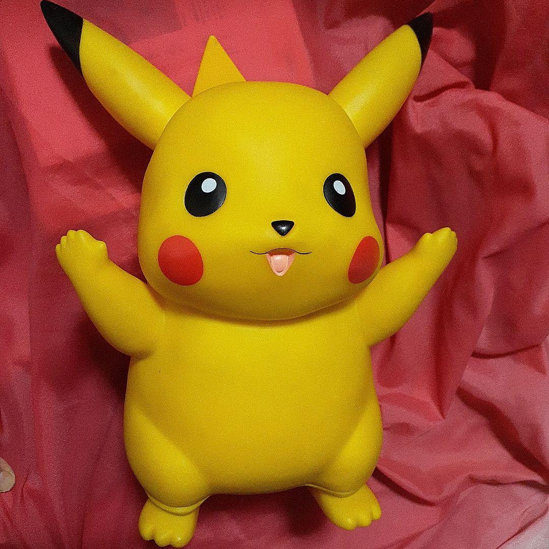 ピカチュウ　光るおしゃべり ピカチュウ ソフビ　初期1998年製　28センチ