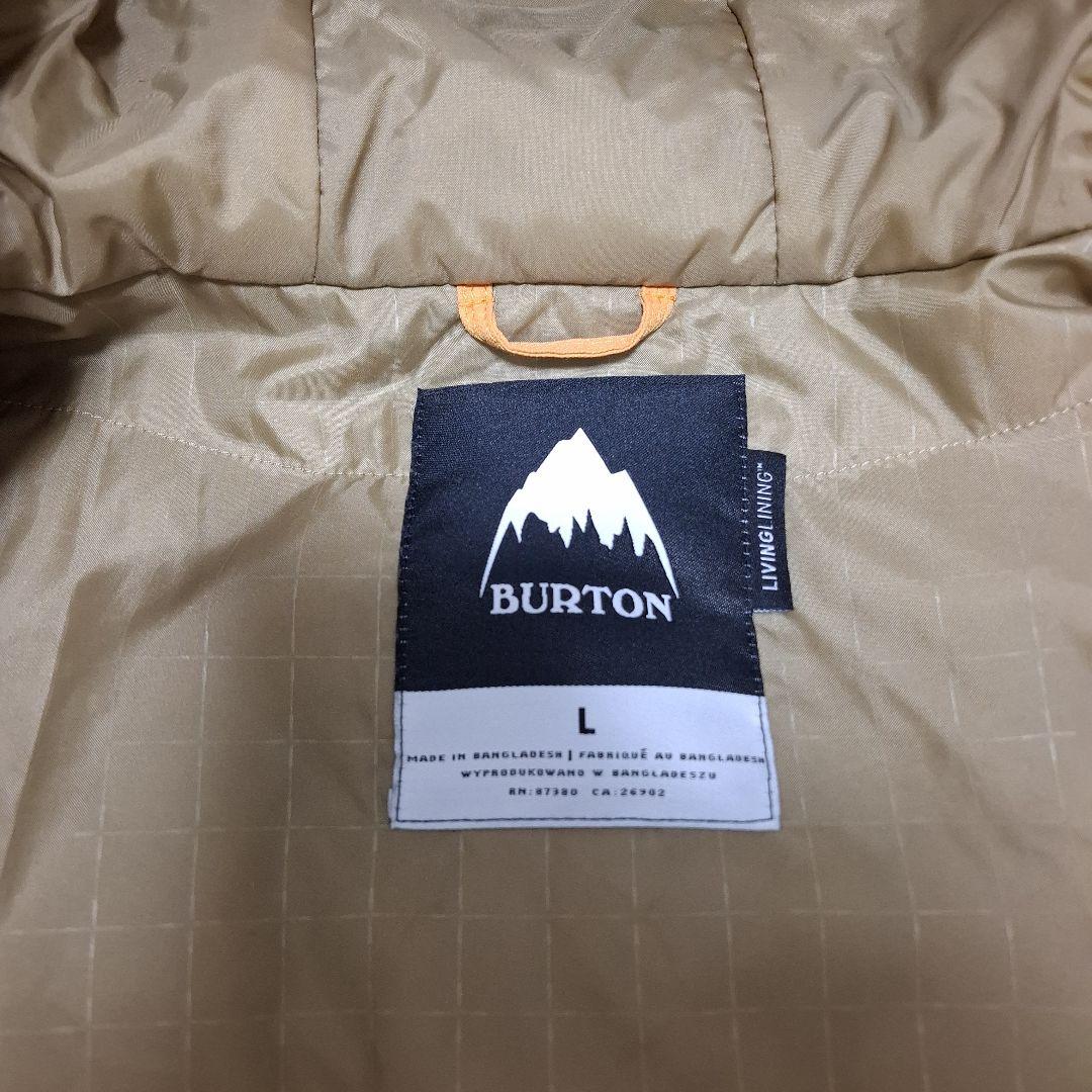 BURTON スノーボードウェア Lサイズ オレンジ、イエロー/グレー、デニム