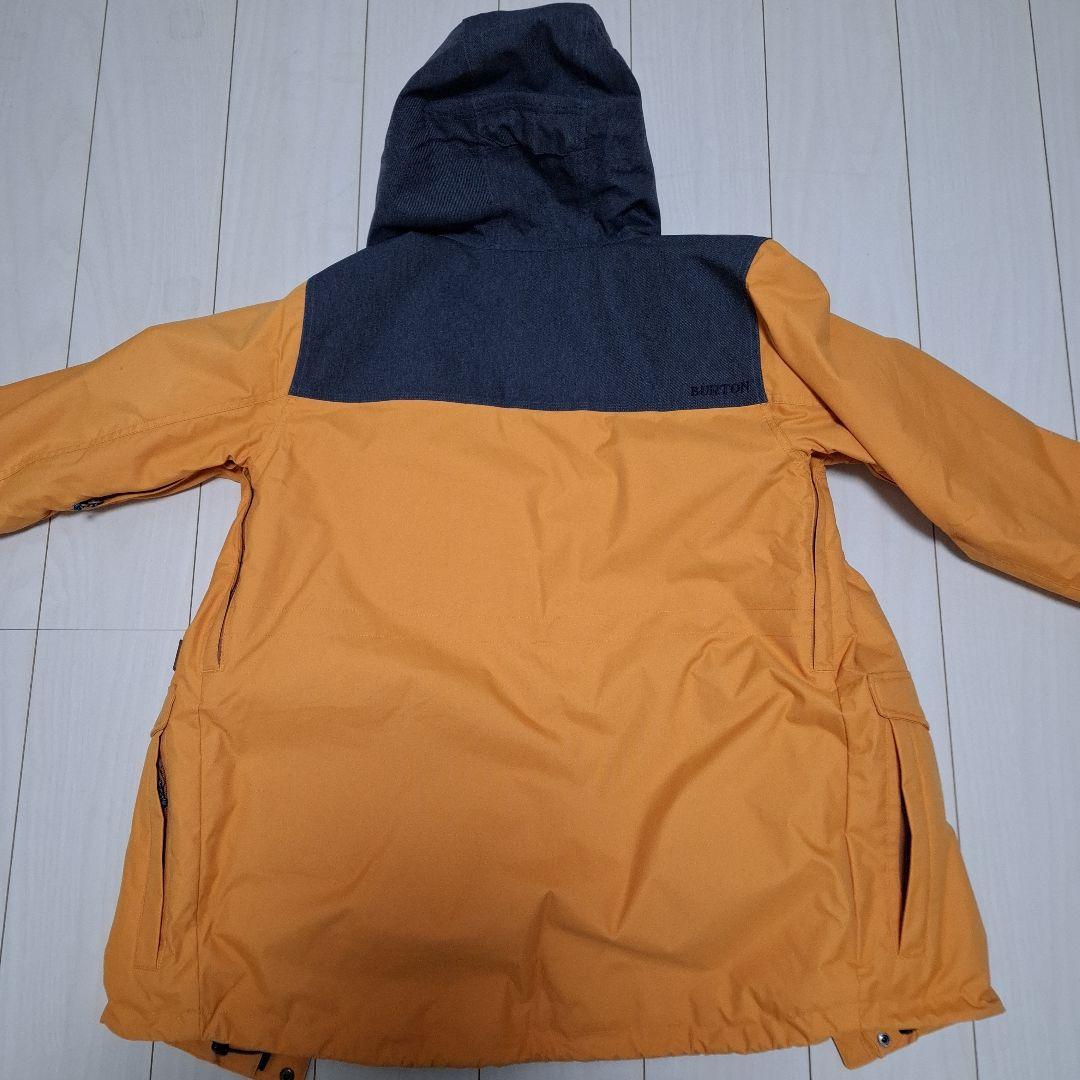 BURTON スノーボードウェア Lサイズ オレンジ、イエロー/グレー、デニム