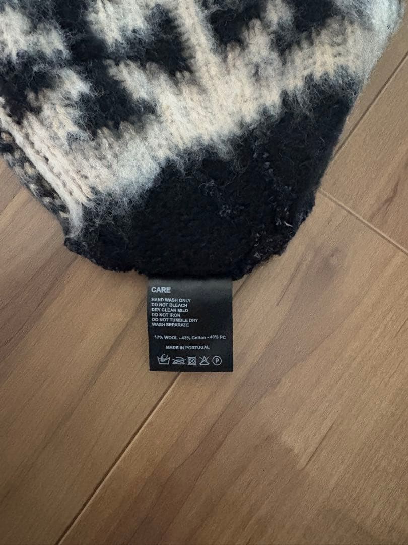 帽子 ASKYURSELF / BRUSHED CROSS BEANIE
