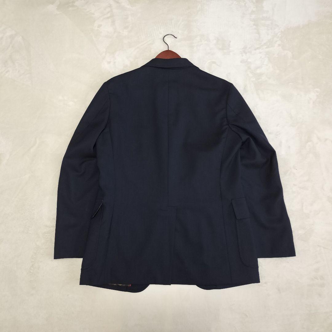 美品　J.PRESS　紺ブレザー　裏地ペイズリー柄　Мサイズ