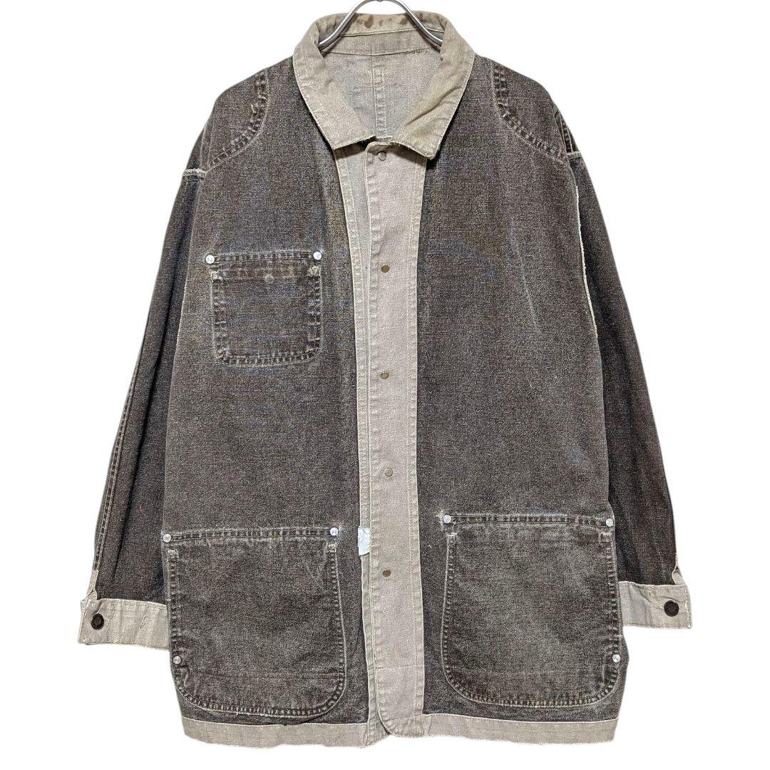 希少 80s カバーオール ダック地 Australian Outback 帆布