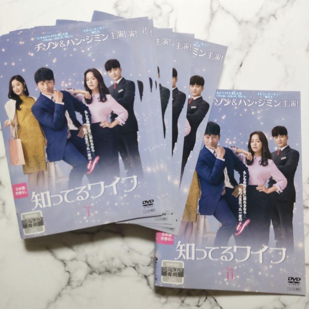チソン★ハン・ジミン『知ってるワイフ』レンタル落ちDVD★全巻★韓国ドラマ