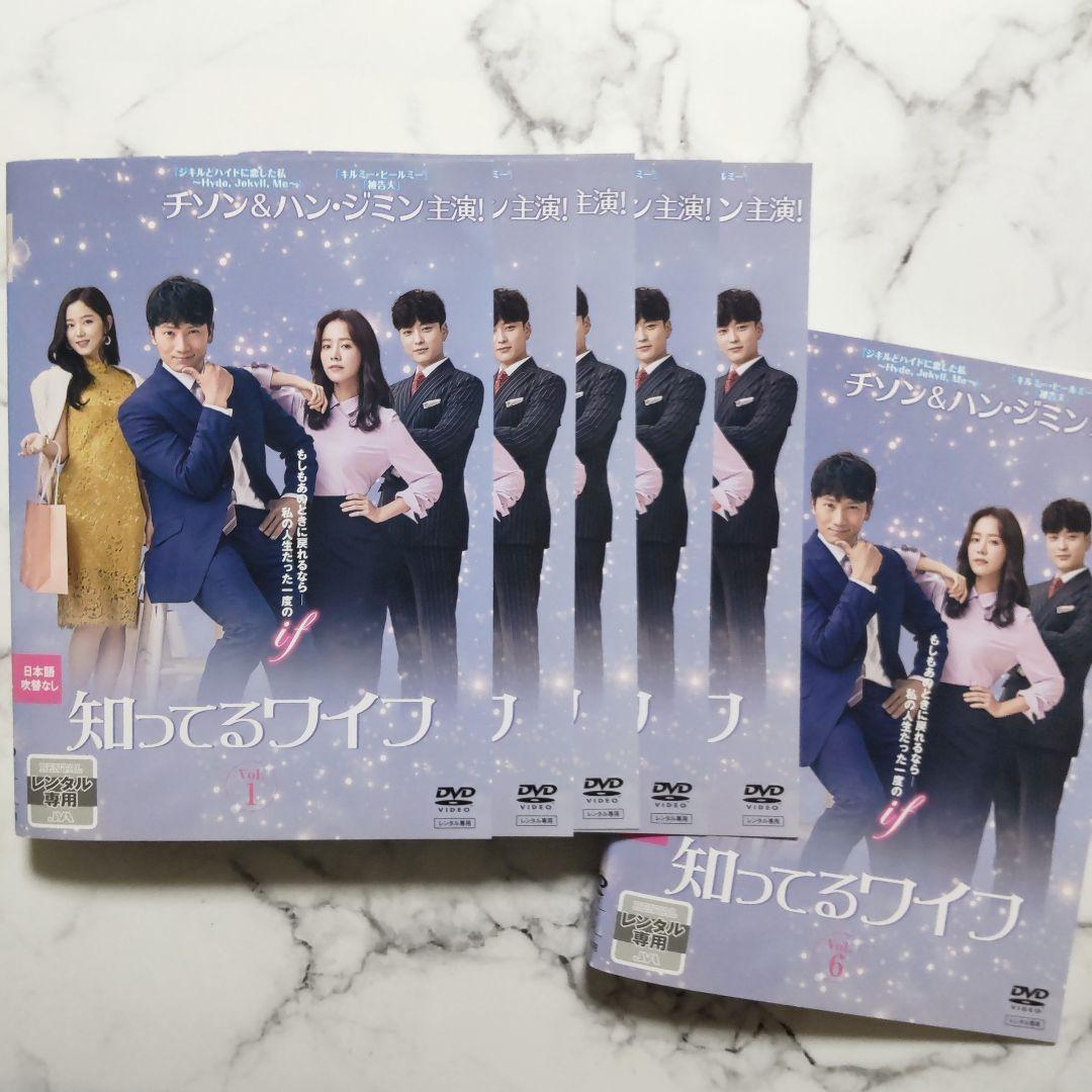 チソン★ハン・ジミン『知ってるワイフ』レンタル落ちDVD★全巻★韓国ドラマ