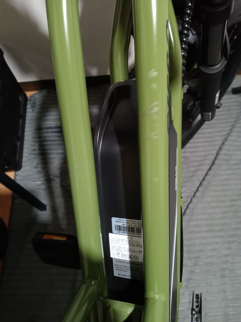 GHOST 電動アシスト自転車 オリーブグリーン