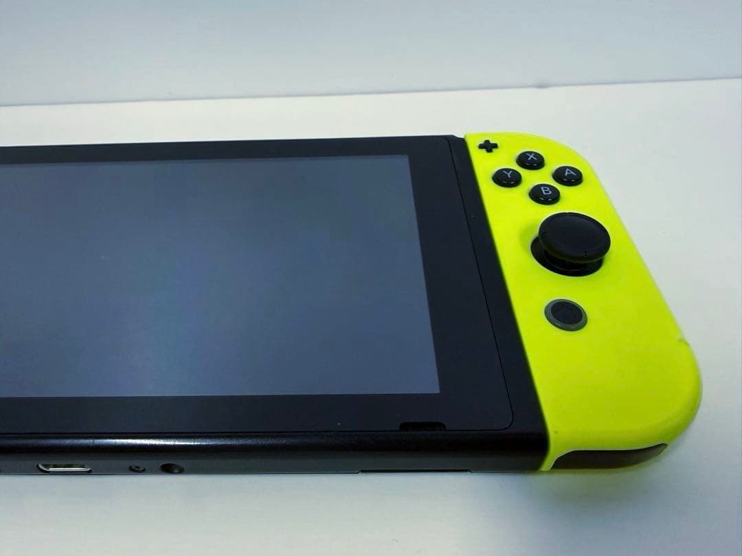 完備品 Nintendo Switch 本体 グレー　+青/黄