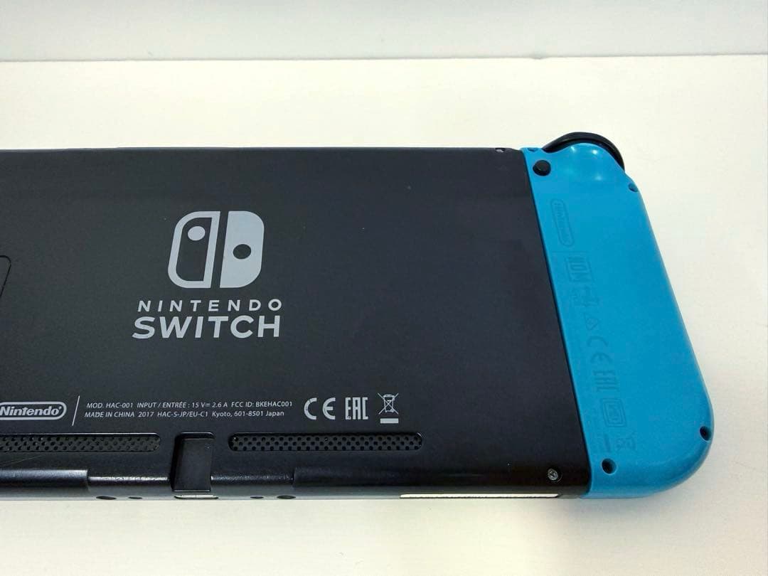 完備品 Nintendo Switch 本体 グレー　+青/黄