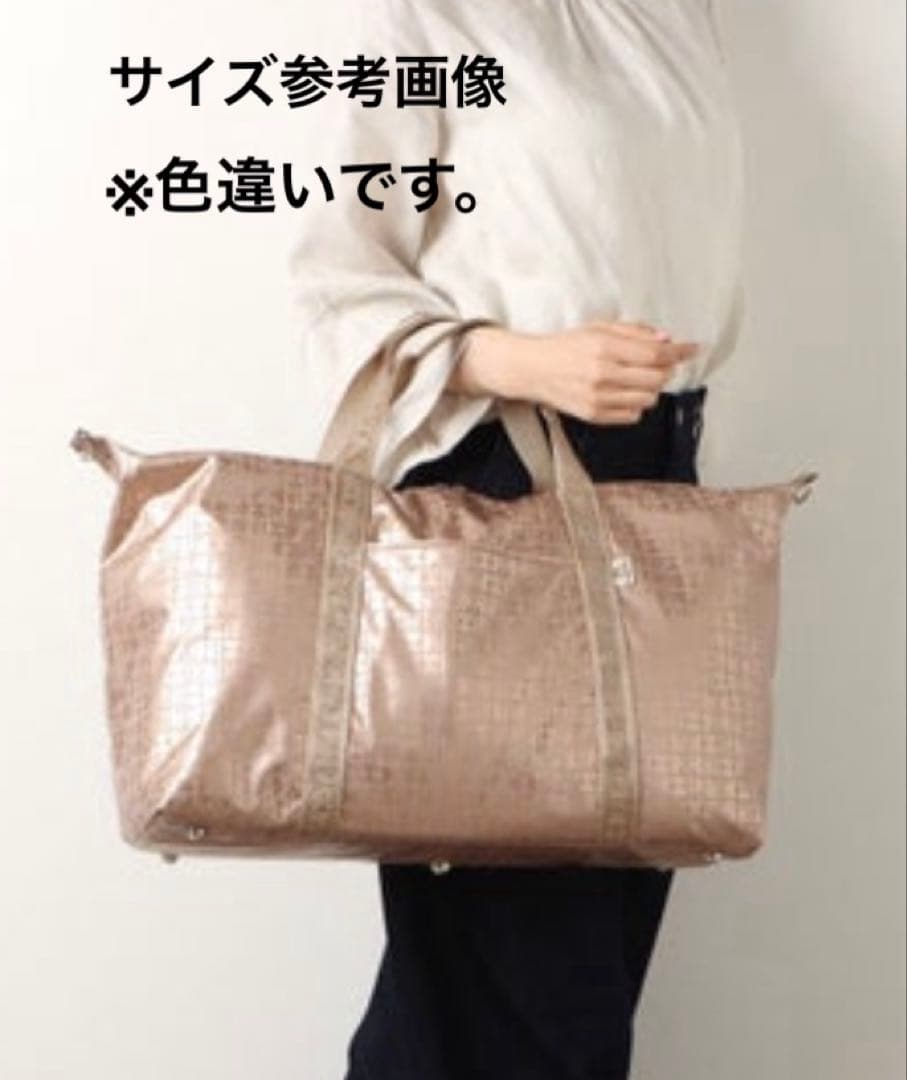 美品☆ヤマト屋　キキ2　シンプルボストンＬ　グレー