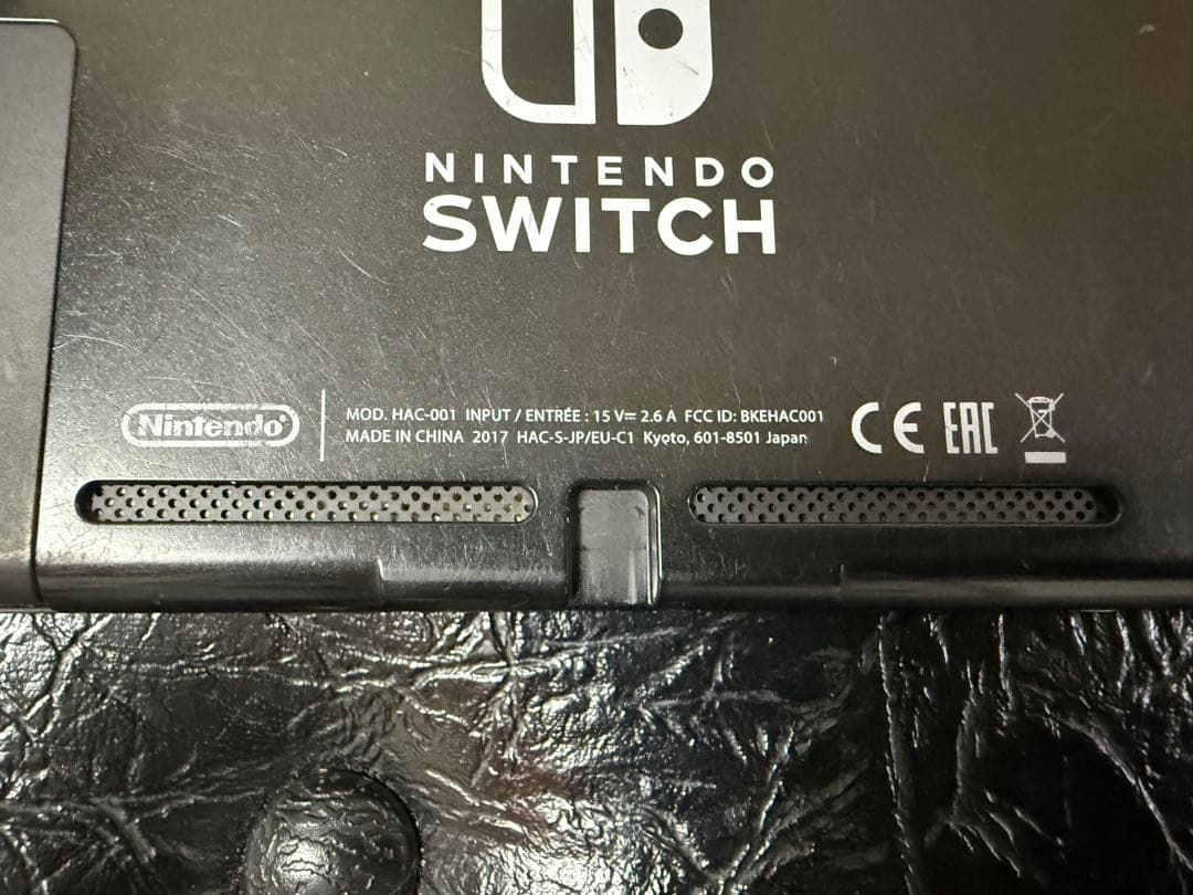 Nintendo Switch 本体 マイクロsd128 付き2017年製