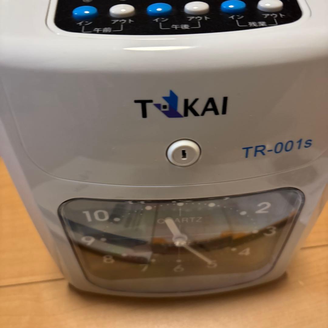 フッシュマンさんら専用TOKAI タイムレコーダーTR-001s 6欄印字
