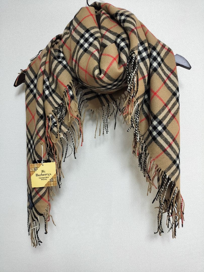【新品未使用】 Burberry バーバリー ストール ひざ掛け マフラー
