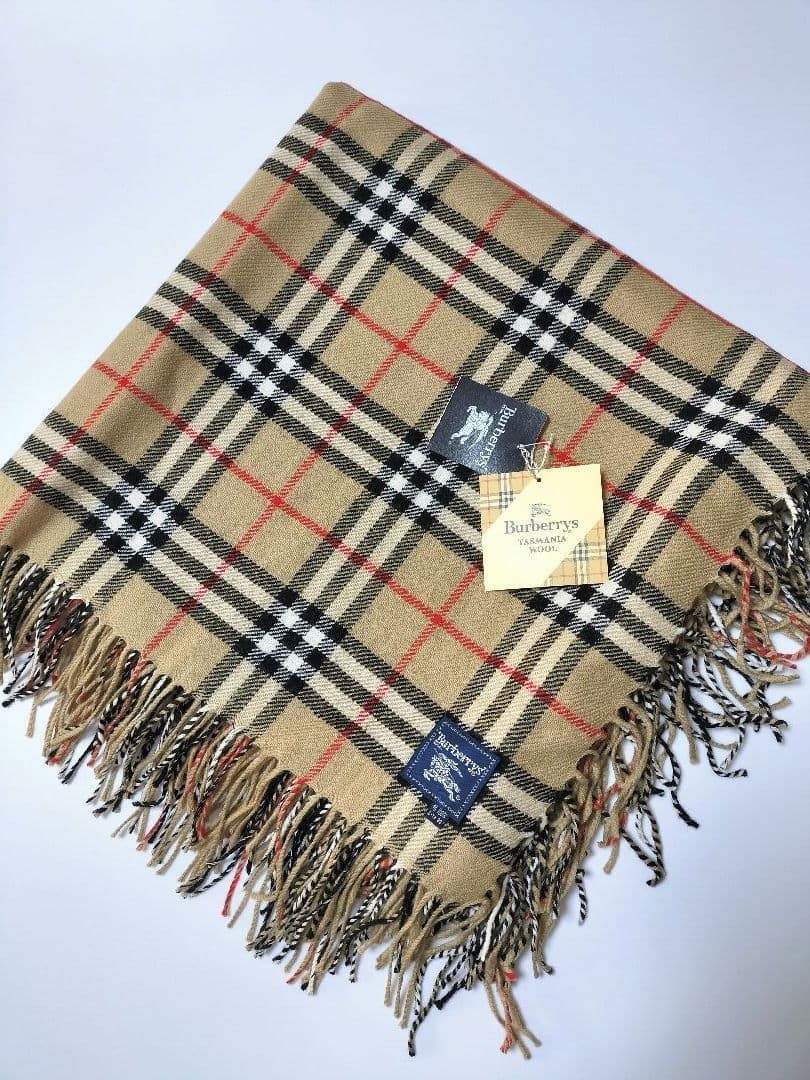 【新品未使用】 Burberry バーバリー ストール ひざ掛け マフラー