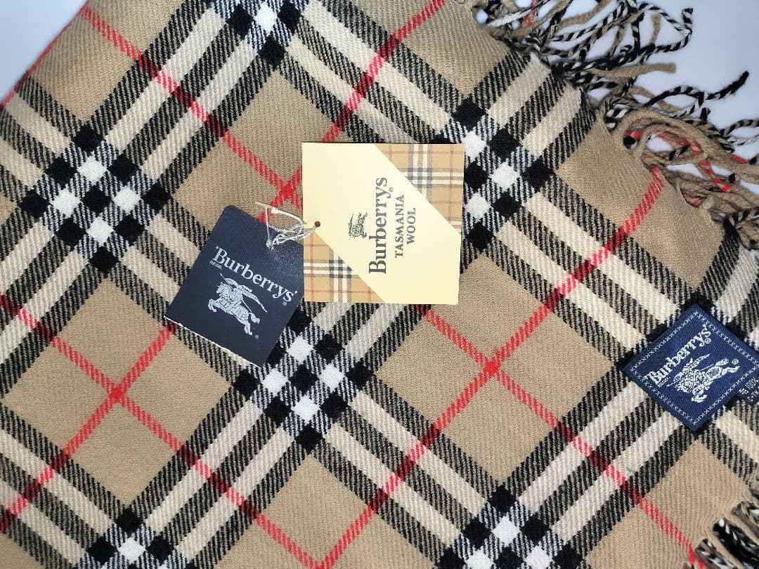 【新品未使用】 Burberry バーバリー ストール ひざ掛け マフラー